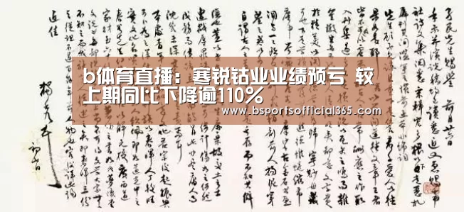 b体育直播:寒锐钴业业绩预亏 较上期同比下降逾110%(图2) b体育直播